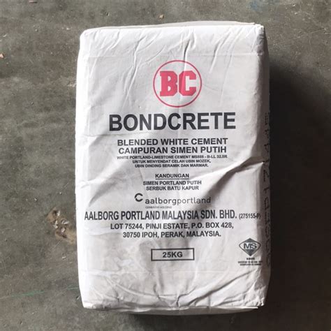 Cement companies in malaysia including kuala lumpur, raub, george town, johor bahru, ipoh, and more. BONDCRETE 25KG WHITE CEMENT | Shopee Malaysia