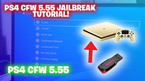 Mod pack download in the description with instructions. PS4 (CFW 5.55 JAILBREAK!) TUTORIAL! *USB DOWNLOAD ...