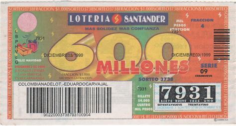 Comprobador loteria bogota, super millonaria, santander, medellin, boyaca, meta, hulia, etc. Loterias de Colombia: SANTANDER