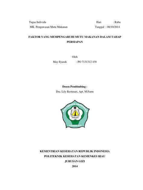 Faktor yang mempengaruhi permintaan berikutnya adalah promosi. Faktor Yang Mempengaruhi Mutu Pada Tahap Persiapan Bahan ...