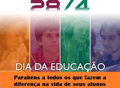 Pensei muito sobre o que escrever neste dia tão importante, pois trabalho com educação já faz 34 anos. Professora Maluquinha: Dia da Educação - 28 de Abril ...