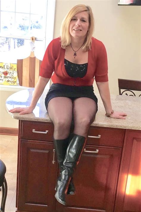 Fingering milf in a latex skirt nylons and boots 6 min. Pin on milf in rubber boots