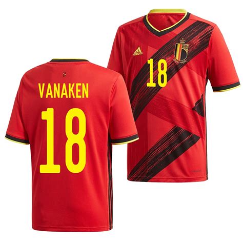 Voici les nouveaux maillots de foot de la belgique euro 2020. Ensemble Belgique:Ensemble belgique : officielle maillot ...