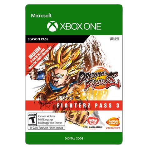 Dragon ball fighterz's third season kicks off at the end of the month, its fighterz pass 3 featuring five new characters. Dragon Ball FighterZ - Season Pass 3, Bandai Namco, Xbox ...