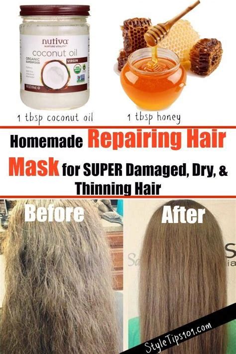 An olive oil and coconut oil mask is the best concoction for high gloss shine, abramite says. Homemade Repairing Hair Mask #coconutoilhairmask ...