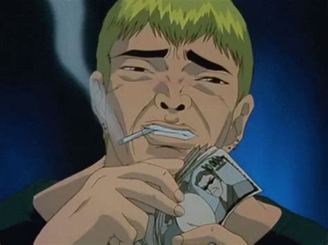 Discover more posts about anime funny gif. Onizuka GIF - GreatTeacherOnizuka GTO Smoking - Discover ...