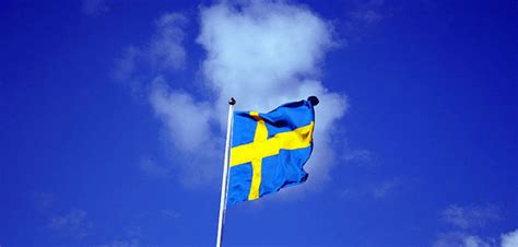 Sweden, country located on the scandinavian peninsula in northern europe. Det Svenske flag - Flagsiden.dk