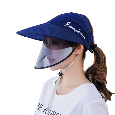 Choose from a vast range of very robust face shield helmet from alibaba.com. Wholesale Custom Visor Face Shield Mask Anti-fog Cover Sun Hat