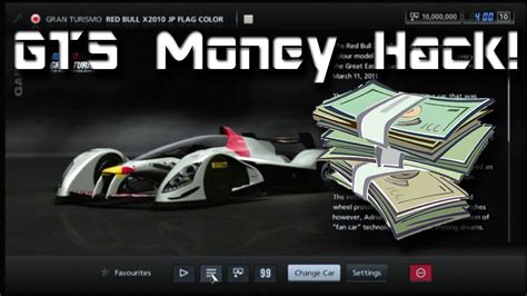 Know it;),it's funny man,i had a real problem getting the feel for the nascar cars in gt5 when the game fist came out,but now i find the series way too easy,and turn my hp down to about 700hp and give the. How to Hack GT5 Money In 5 Minutes! - YouTube