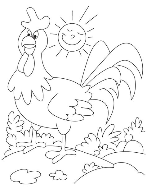 You can right click to copy them, and then paste them into a program of your choice, like word or publisher. Free Rooster Coloring Pages at GetColorings.com | Free printable colorings pages to print and color