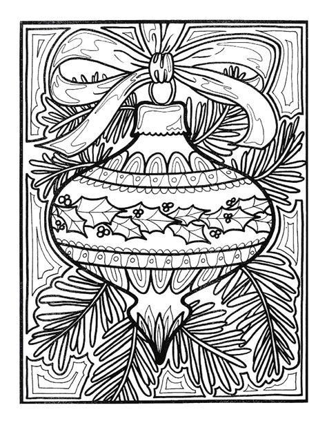 Printable lets doodle coloring pages. Christmas Coloring Pages Free For Adults - Ferrisquinlanjamal