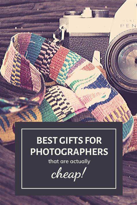 Photographers can at first seem like a tough bunch to gift give (you aren't exactly going to go out and purchase that #1 camera on their wish list, after all). Best gifts for photographers for less than $20 | Gifts for ...