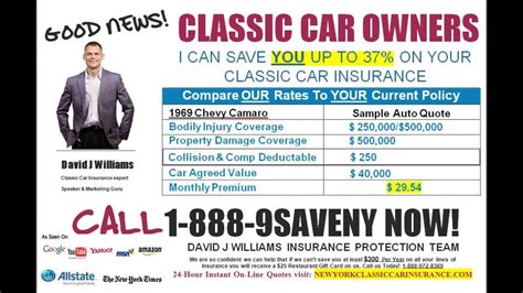 new york classic car insurance - YouTube