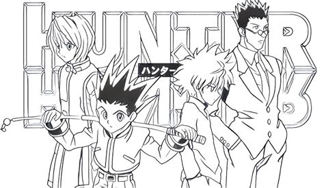 Hisoka hunter x hunter hunter killua art fan art. Coloring page Hunter X Hunter 1