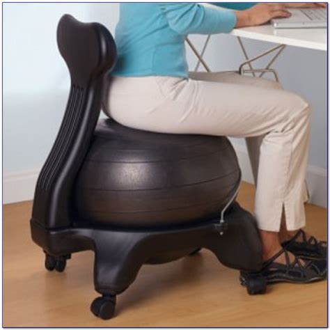 How big is a yoga ball office chair? Swiss Ball Office Chair Nz - Desk : Home Design Ideas # ...