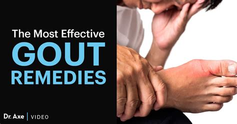 How to cure gout, starting from the causes. 6 Gout Remedies that Work - Dr. Axe