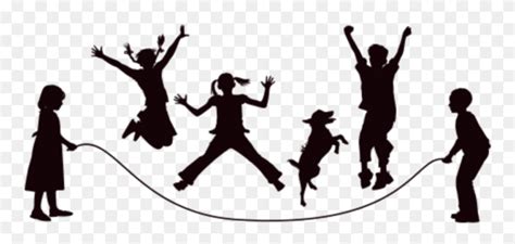 Children playing silhouette different types vector. Download Transparent Children Playing Silhouette Png ...