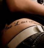To choose a perfect picture for your future tattoo on the hip you may be it's very popular to put wise quotes near your cross to highlight its meaning and express your own thoughts. Hip Tattoos For Girls