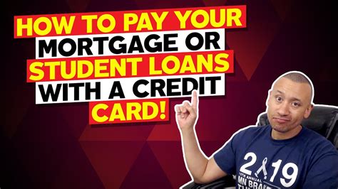 But only with a mastercard or discover card; How To Pay Your Mortgage Or Student Loan Payments With ...