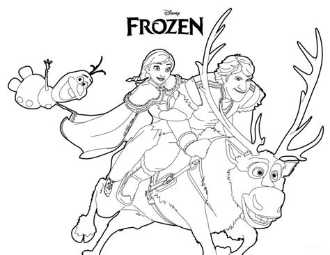 You can find here free printable coloring pages of the disney animated film frozen 2 for kids and their parents. Free Printable Frozen Coloring Pages for Kids - Best ...