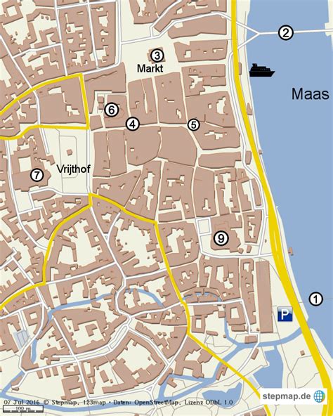 Dutch is the national language and the language of elementary and secondary education (excluding international institutions) as well as administration. StepMap - Stadtplan Maastricht - Landkarte für Welt