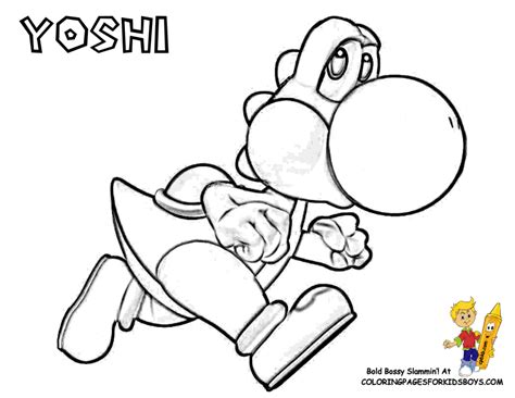 Breath of the wild , alongside the master cycle zero , ancient tires. Mario And Yoshi Coloring Pages To Print - Coloring Home