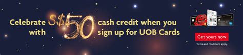 Our comprehensive review will help you decide. Apply online for UOB Credit Card and get S$50 cash credit