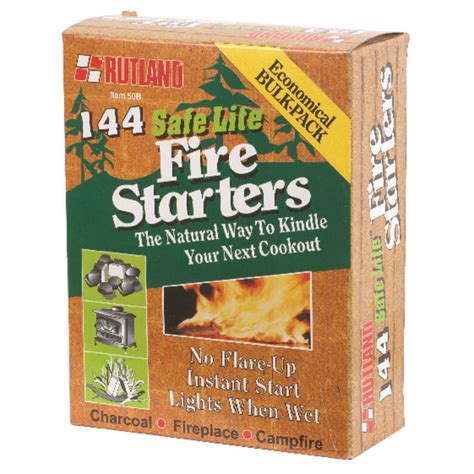 Safe lite fire starter squares. Rutland Safe Lite Wood Fiber Fire Starter 144 pk | Stine ...