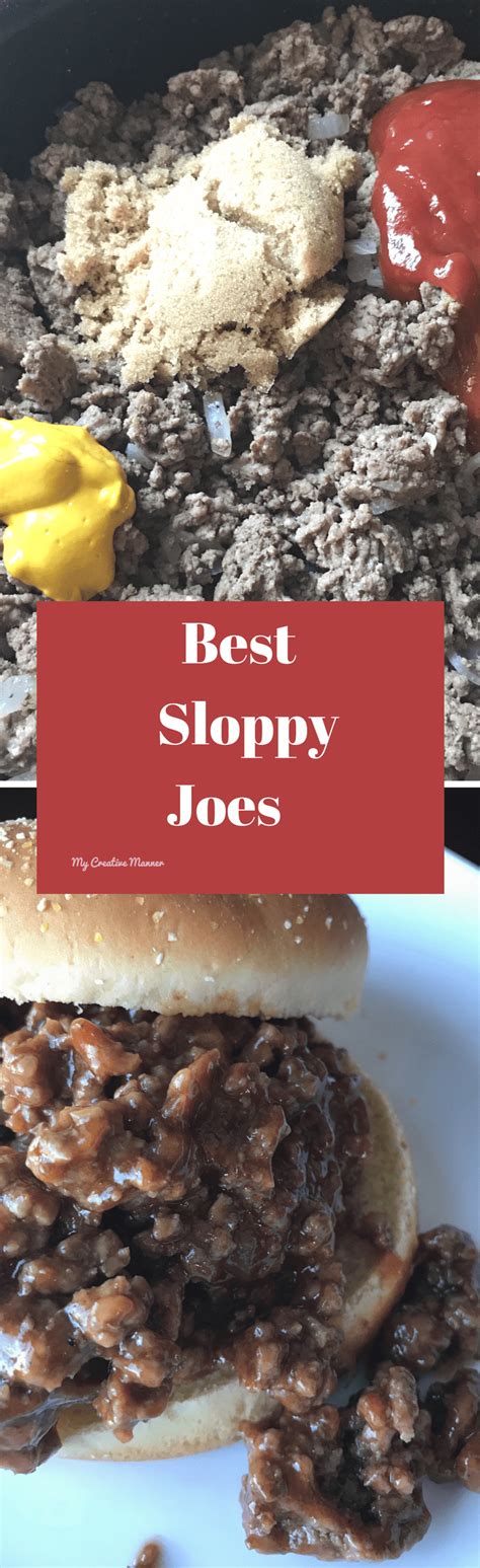 This old fashioned sloppy joe recipe is a an easy family loving kind of meal. Sloppy Joes | Recipe | Quick ground beef recipes, Quick ...