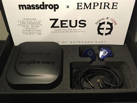 It has a different (cheaper) look but a much better earclip. USA-NYWTS Massdrop x Empire Ears Zeus, Tin T2 Pro ...