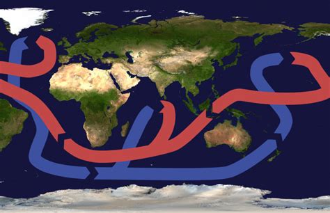 Er ist teil eines globalen maritimen strömungssystems, des globalen förderbands. Wie der Atlantik Teil der globalen Meeresströmung wurde ...