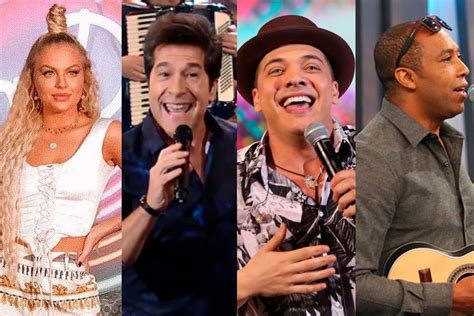 10/06/2021 16:04 | atualizado em:10/06/2021 16:12. Luisa Sonza, Wesley Safadão, Daniel e Salgadinho se ...