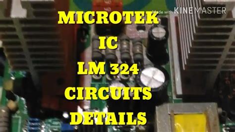 Microtek inverter circuits eb 850va (found: Microtek IC 324 circuit details - YouTube
