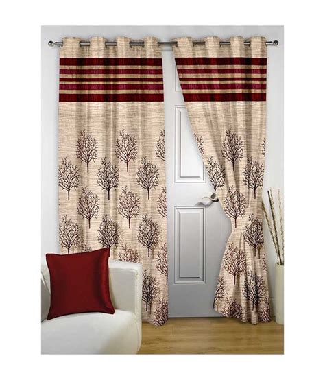 Find curtains starting from ₹415 onwards. Homefab India Set of 2 Door Eyelet Jute Curtains - Buy ...