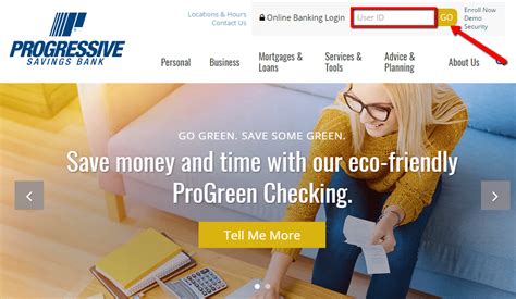 Read beyond the bank (pdf) to learn how to resolve any of these issues. Progressive Savings Bank Online Banking Login - CC Bank