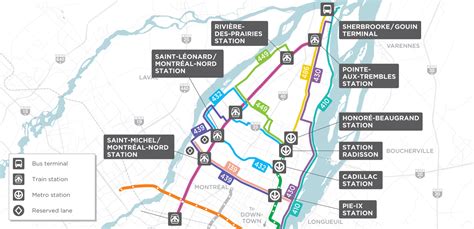 Detailed map mascouche, streets, avenue, public places, business. Mascouche line | REM