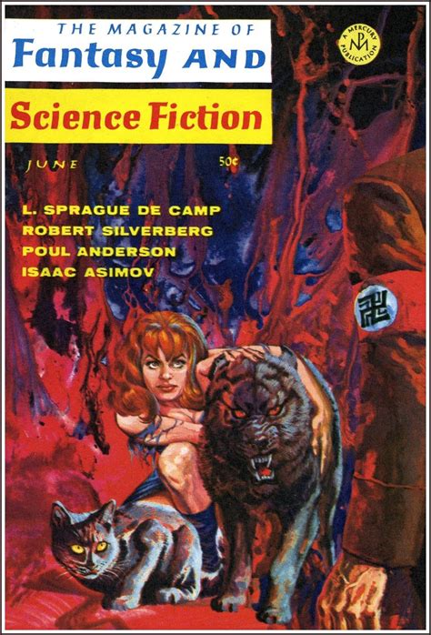 The Magazine of Fantasy and Science Fiction. | Science fiction, Pulp science fiction, Science 