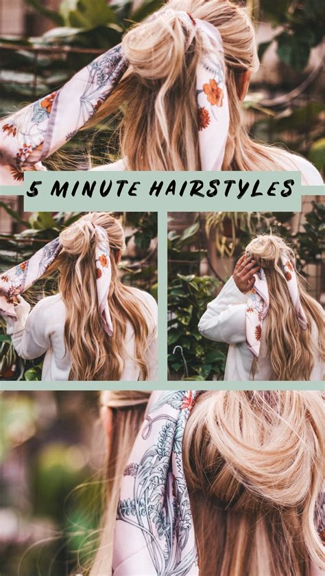 Simple easy hairstyles. 5 minute hairstyles. Quick hairstyles. Hairstyles for long hair. | Hair ...