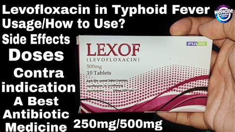 Your doctor won't prescribe antibiotics. Levofloxacin 250&500mg Tablet's || Uses/Dosage/Side ...