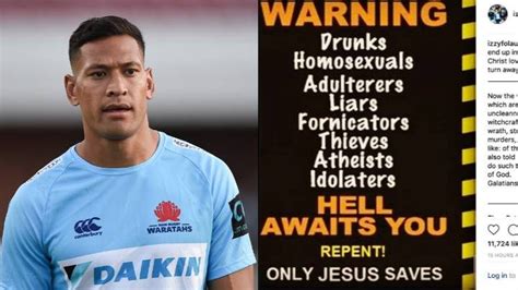 Discover israel folau's biography, age, height, physical stats, dating/affairs, family and career updates. Burns To Continue His Legal Action Against Israel Folau - LOTL