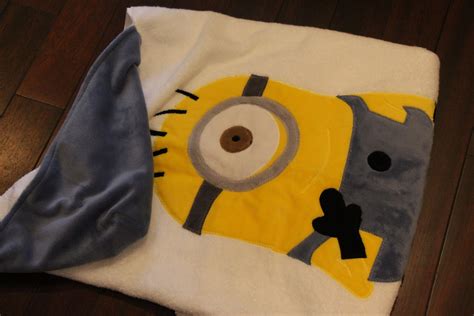 Brighten your bathroom with h&m's cozy cotton terry towels. Hooded Minion Bath Towel