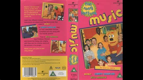 Own it on video screen2. Fun Song Factory: Music - VHS - (1999) - YouTube