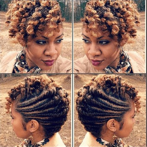 Hair is a image of beauty. Fabulous Flat Twist Updo