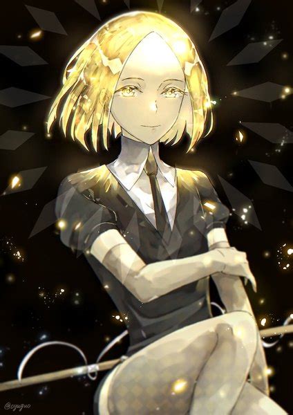 I suppose mixing the two gender terms keeps it ambiguous and keeps the characters to be genderless as the writer has written the sorry. Anime picture houseki no kuni yellow diamond (houseki no ...