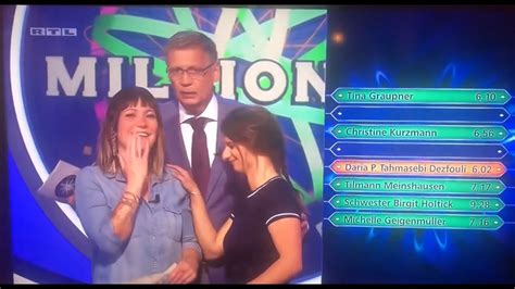 The show has been broadcast from 3 september 1999 until today. Wer wird Millionär? Falsche Kandidatin wird aufgerufen! 20 ...