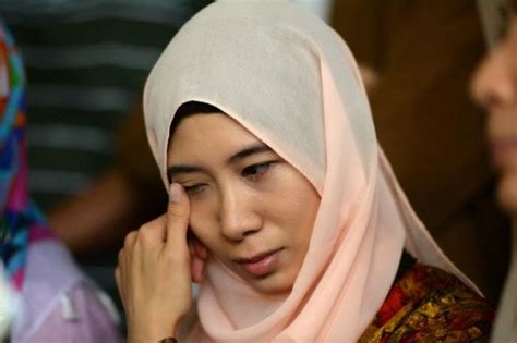 Anwar ibrahim's children express their appreciation, kuala lunpur 09/01/2012. 2 Foto wajah anak dara kedua DS Anwar Ibrahim yang cun ...