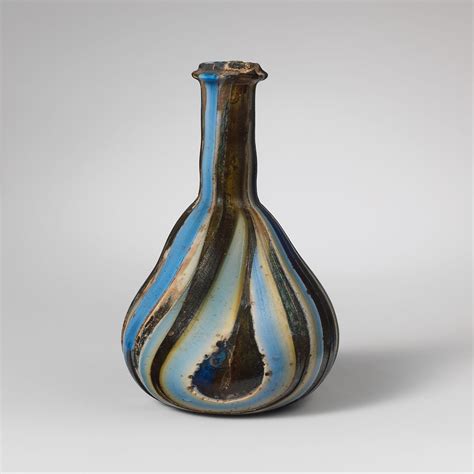 Image romain-bouteille-8 : Glass mosaic bottle | Roman | Early Imperial, Julio ...
