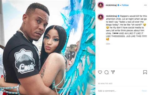 Nicki took to instagram to reveal that she had tied the knot on october 21, 2019. Nicki Minaj On The Criticism Her Husband Receives In The ...