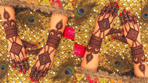 Kashees flower signature mehndi : Kashees Signature Mehndi||Bridal full hand arebic bharma ...