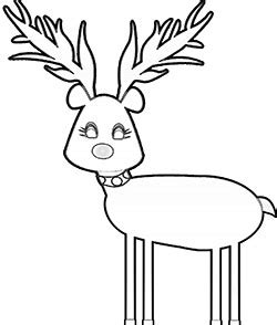 Affordable and search from millions of royalty free images, photos and vectors. FREE PDF: 13 Christmas Reindeer Coloring Pages Face ...